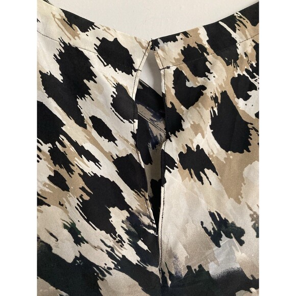 Robert Rodriquez Silk Animal Print Asymmetrical Dress 8 Women’s - Picture 13 of 14